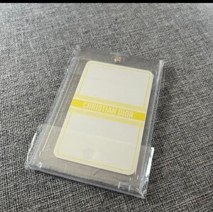 Christian Dior 6 of Clubs collectors playing card